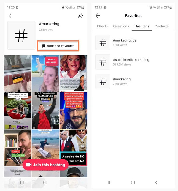 Hashtag 